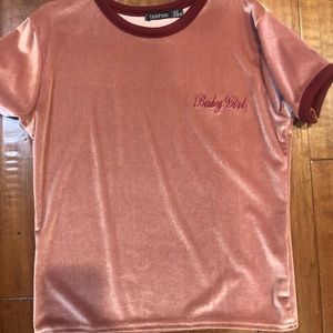 Velvet Tee Shirt